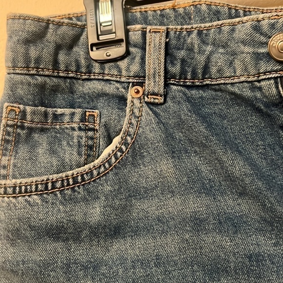 Divided blue jeans distress oversize wide leg grunge y2k retro - Picture 8 of 9